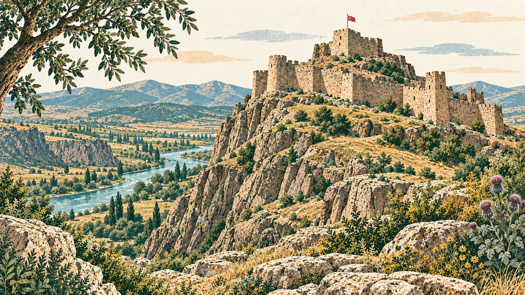 Şeytan Kalesi çizimi, Ardahan
