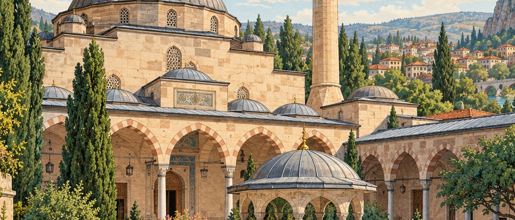 Seyyid Battal Gazi Complex çizimi, Eskişehir