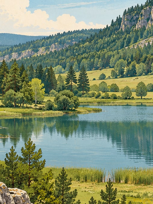 Zeichnung: Naturpark Sıklık, Çorum