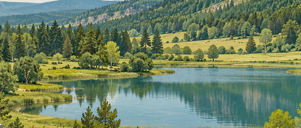 Sıklık Nature Park çizimi, Çorum