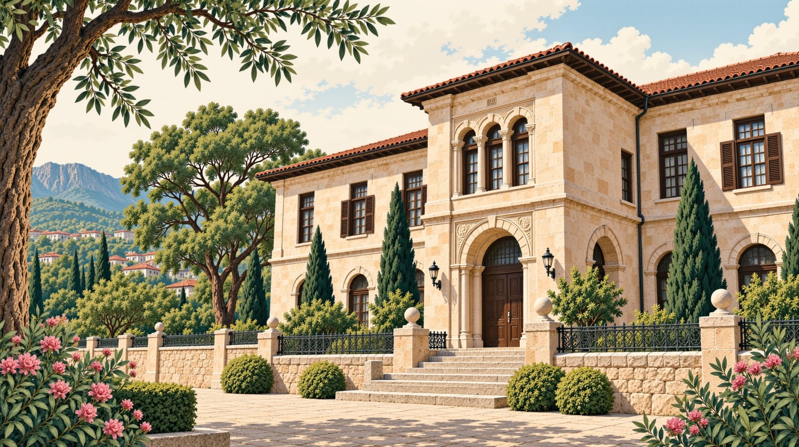 Silifke Atatürk House and Ethnography Museum çizimi, Mersin