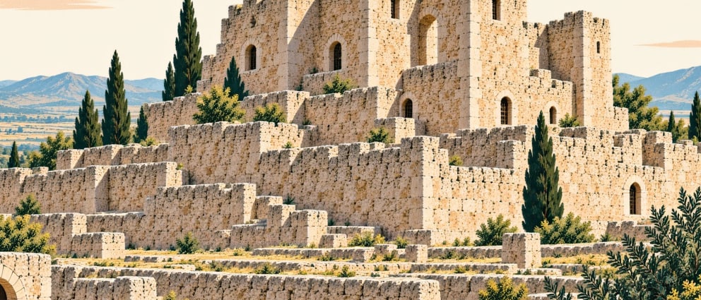 Simani Castle çizimi, Bingöl