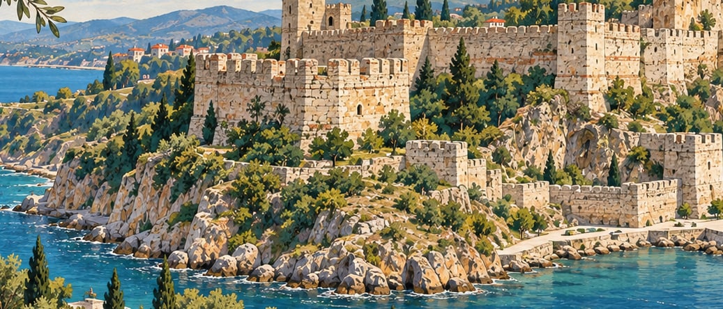 Sinop Castle çizimi, Sinop