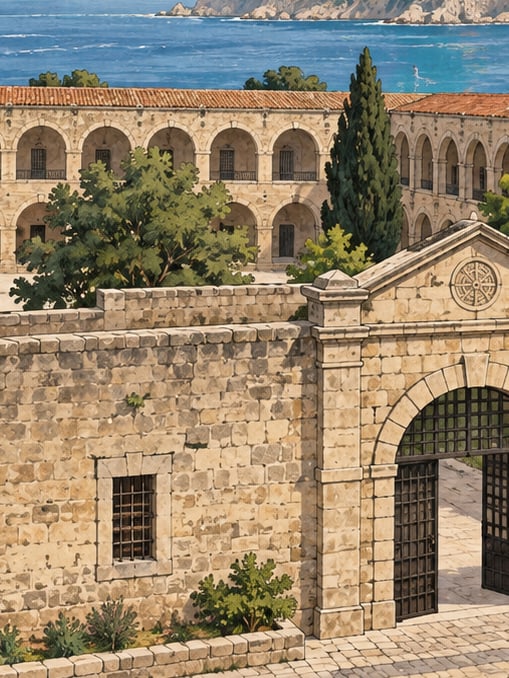 Zeichnung: Historisches Gefängnis Sinop, Sinop