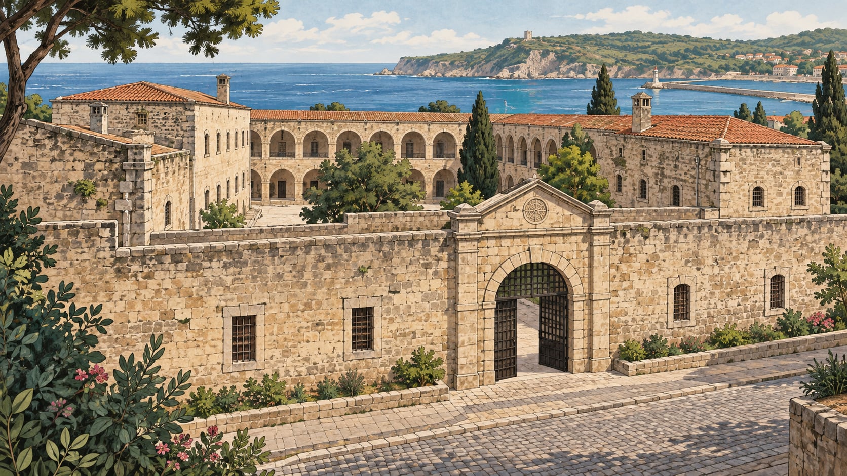 Sinop Historical Prison çizimi, Sinop