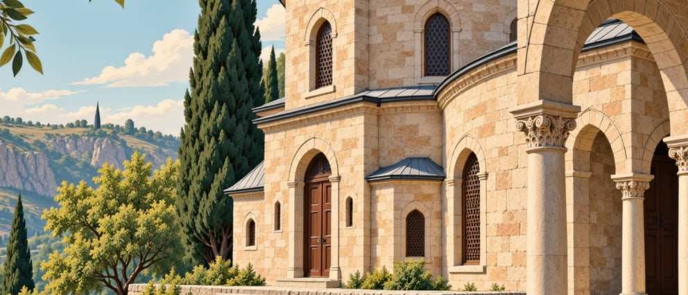 Şiran Çakırkaya Monastery çizimi, Gümüşhane