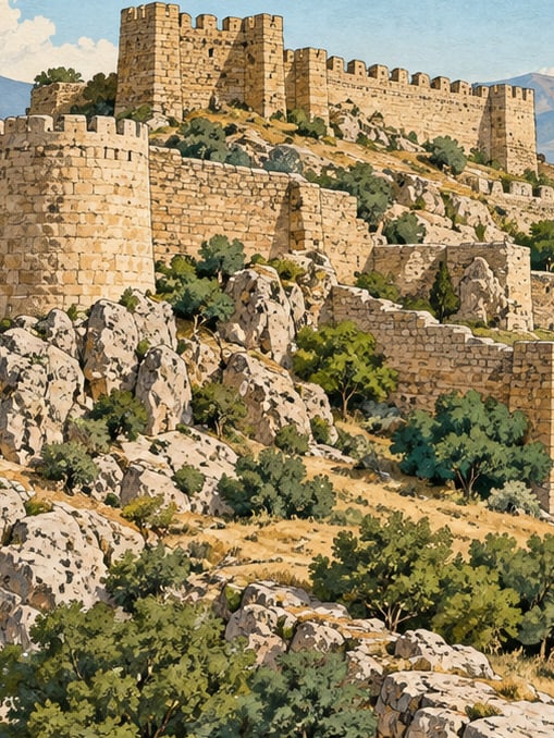 Zeichnung: Sırçalı Kümbet, Kayseri