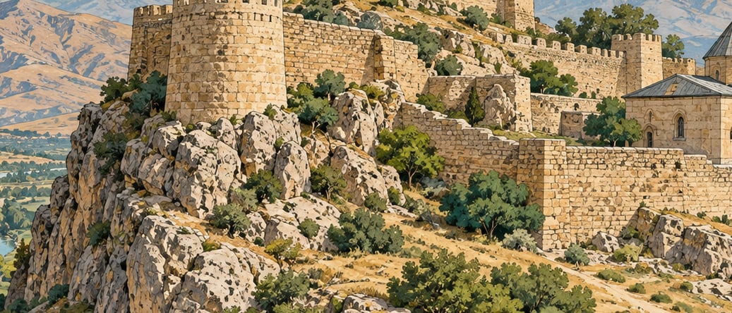 Sırçalı Kümbet çizimi, Kayseri