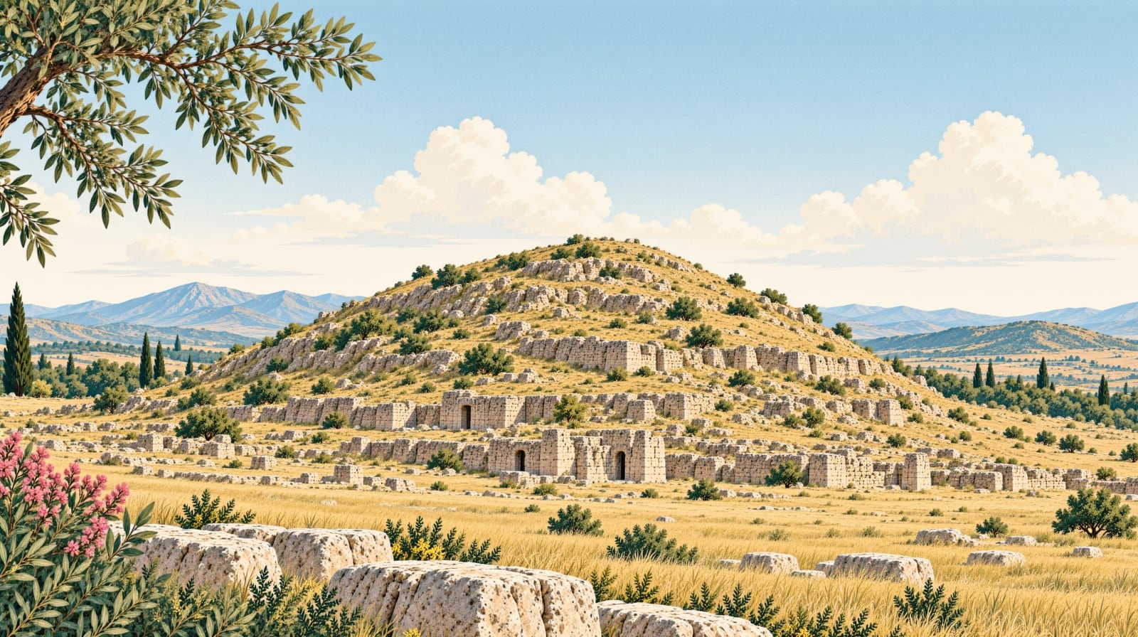 Sirkeli Mound çizimi, Adana