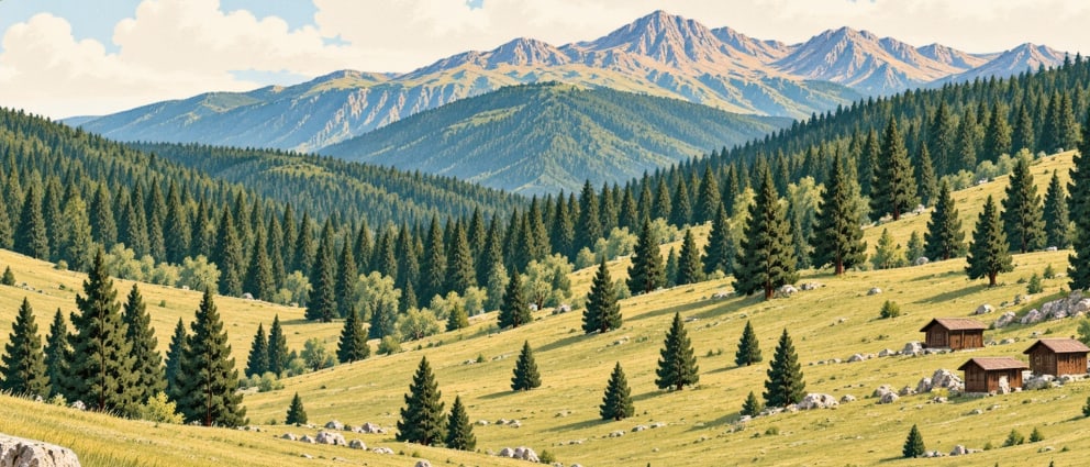 Sisdağı Plateau çizimi, Trabzon