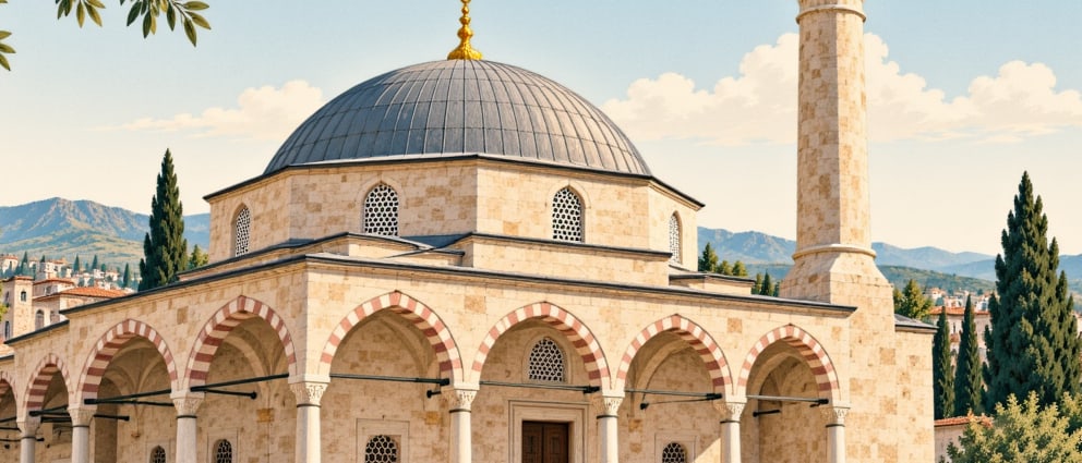 Sittişah Sultan Mosque çizimi, Edirne