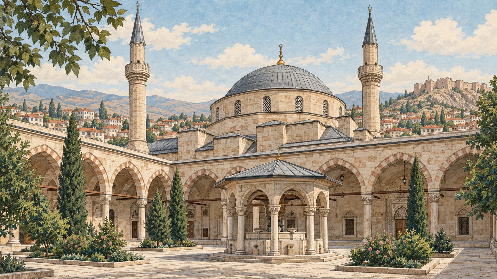 Sivas Great Mosque çizimi, Sivas