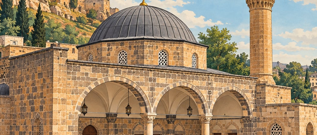 Siverekli Masjid / Hz.abbas Mosque çizimi, Şanlıurfa