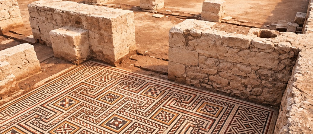 Sobessos Archaeological Site çizimi, Nevşehir