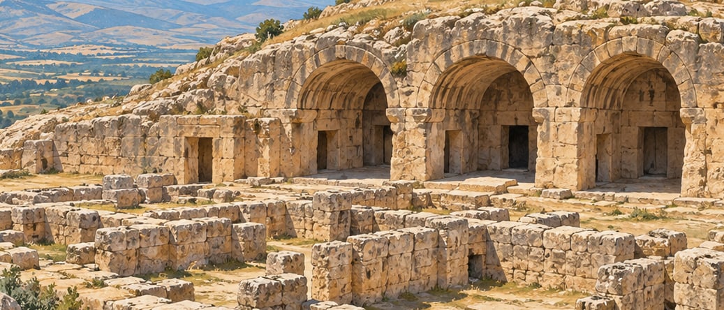 Sofraz Monumental Tomb çizimi, Adıyaman