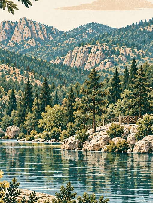 Soğuksu National Park çizimi, Ankara