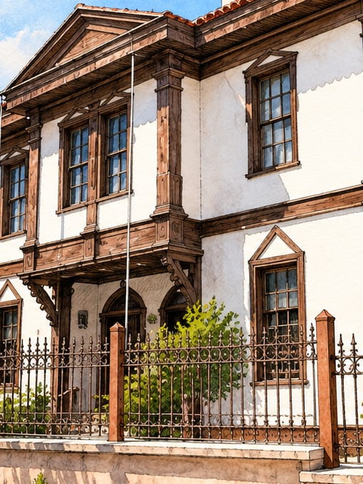 Zeichnung: Söğüt-Ertuğrul-Gazi-Museum, Bilecik