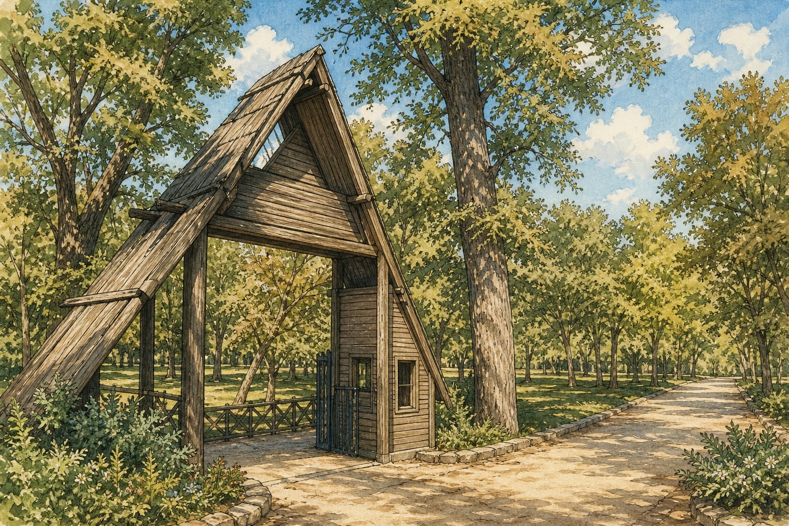 Söğütlük City Forest çizimi, Edirne
