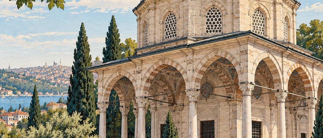Sokollu Mehmed Paşa Tomb çizimi, İstanbul