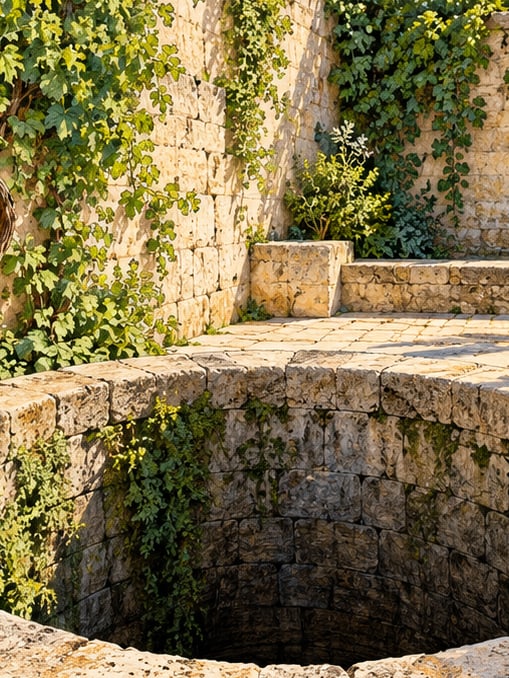 Zeichnung: St.-Paul-Brunnen, Mersin