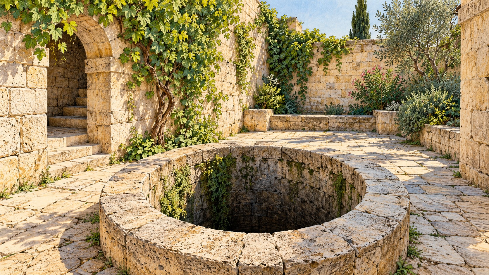 St. Paul Kuyusu çizimi, Mersin
