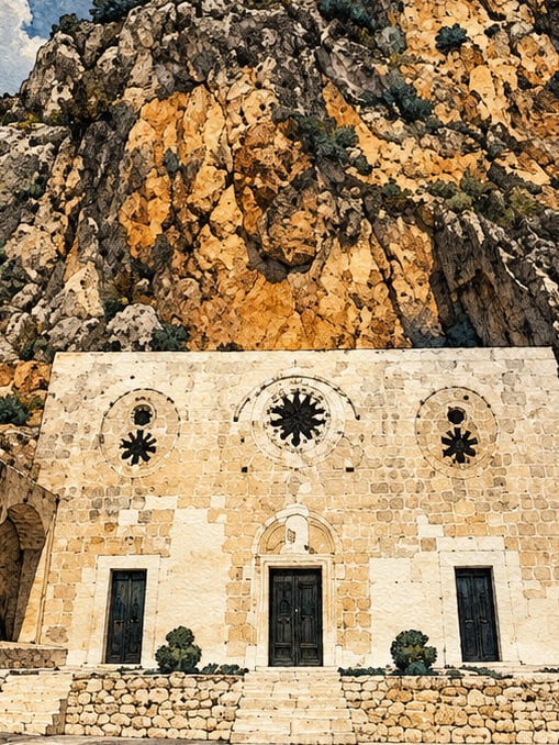 Zeichnung: St.-Pierre-Gedenkmuseum, Hatay