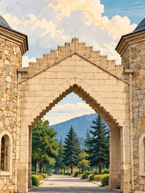 Zeichnung: Süleyman-Demirel-Museum für Demokratie und Entwicklung, Isparta