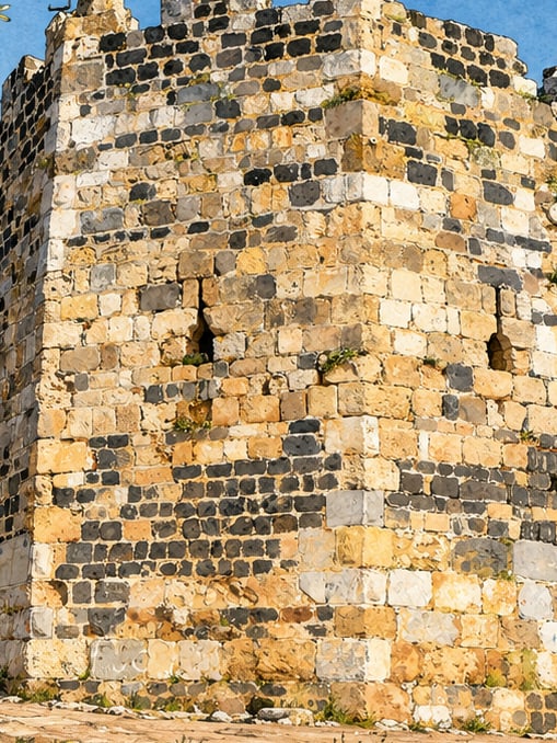 Zeichnung: Süleyman-Turm, Adana