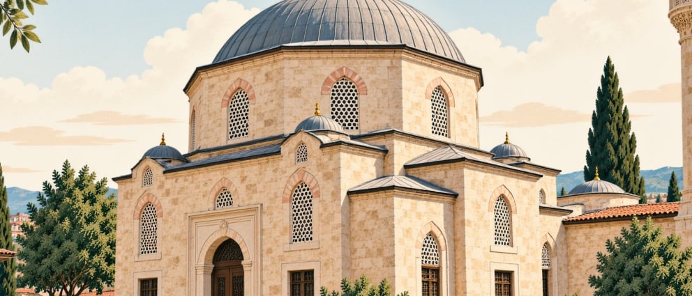 Süleymaniye Mosque çizimi, Edirne