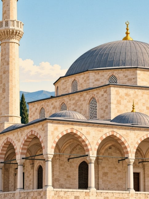 Zeichnung: Sultan-4.-Murat-Moschee, Elazığ