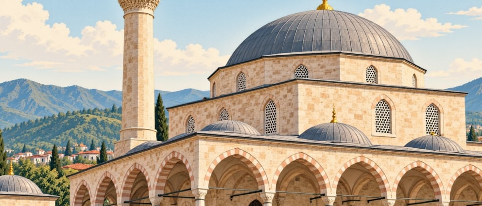 Sultan 4. Murat Mosque çizimi, Elazığ