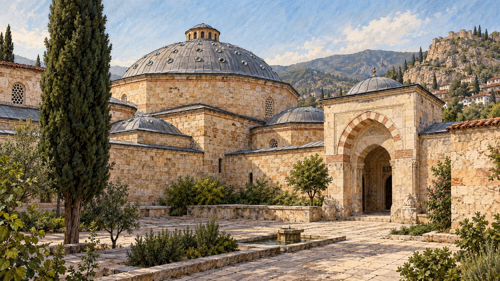 Sultan Bath çizimi, Tokat