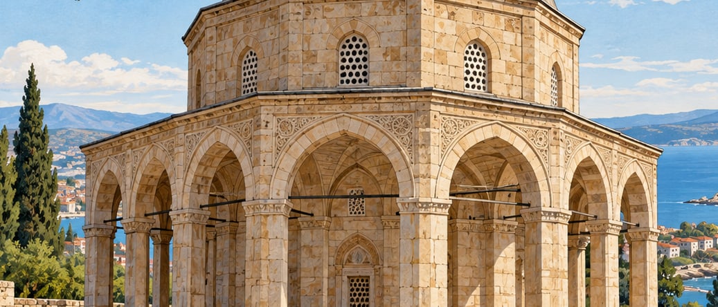 Sultan Hatun Tomb çizimi, Sinop