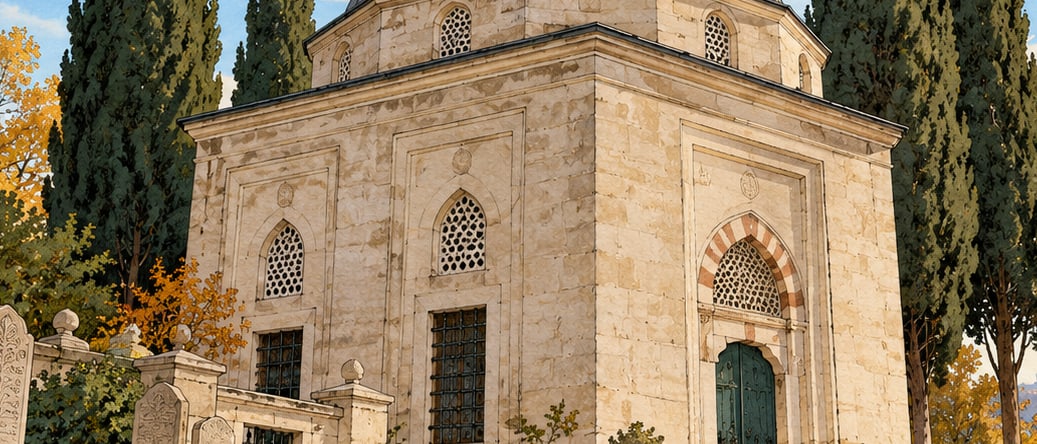 Sultan II. Selim Tomb çizimi, İstanbul