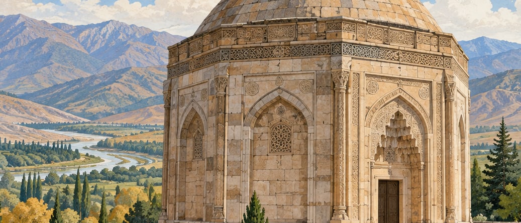 Sultan Melik Tomb çizimi, Erzincan