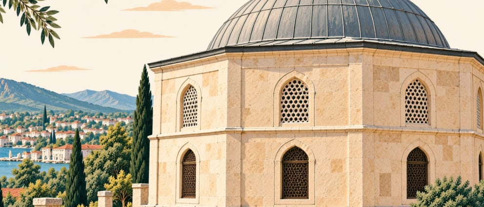 Sultan V.Mehmed Reşad Tomb çizimi, İstanbul
