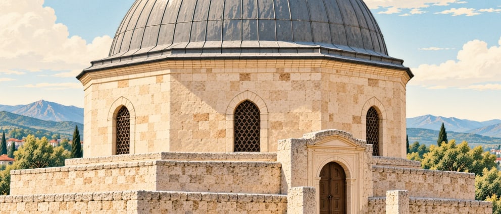 Sümbül Baba Tomb çizimi, Tokat