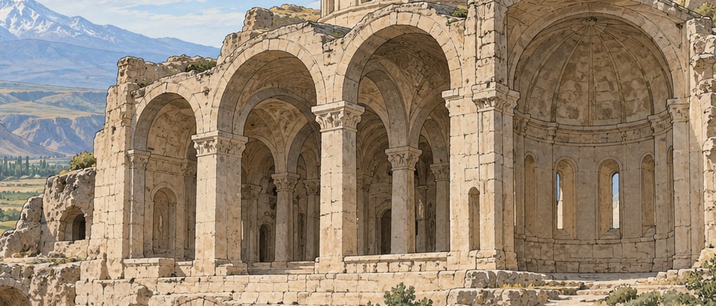 Sümbüllü Church çizimi, Aksaray