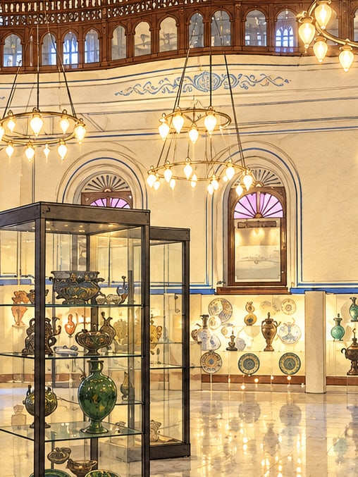 Zeichnung: Suna-İnan Kıraç Kaleiçi-Museum, Antalya