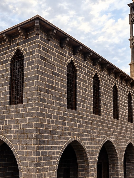 Surp Giragos Armenian Church çizimi, Diyarbakır