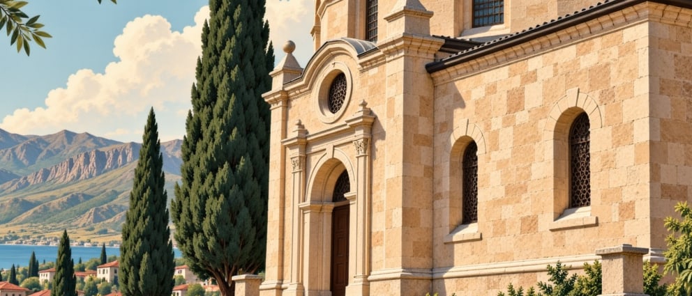 Surp Krikor Lusavoriç Church çizimi, Kayseri