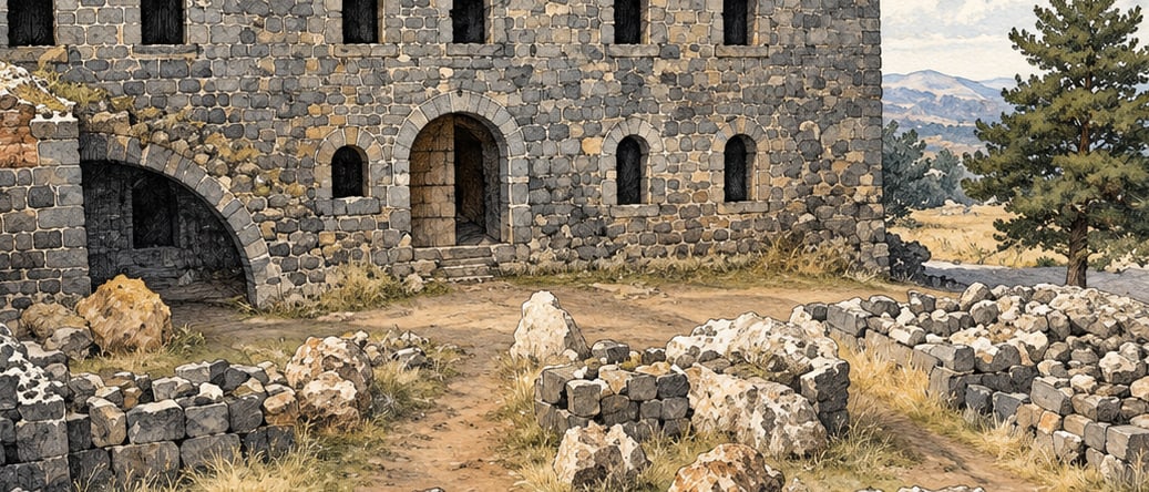 Redoubts çizimi, Erzurum