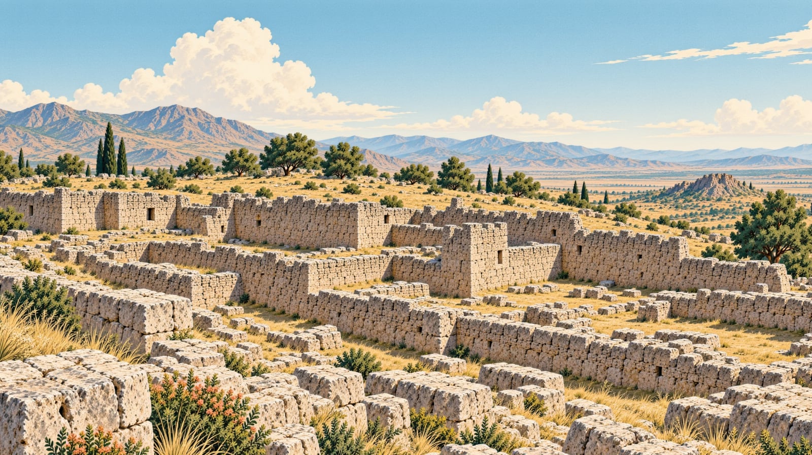 Tadım Castle çizimi, Elazığ