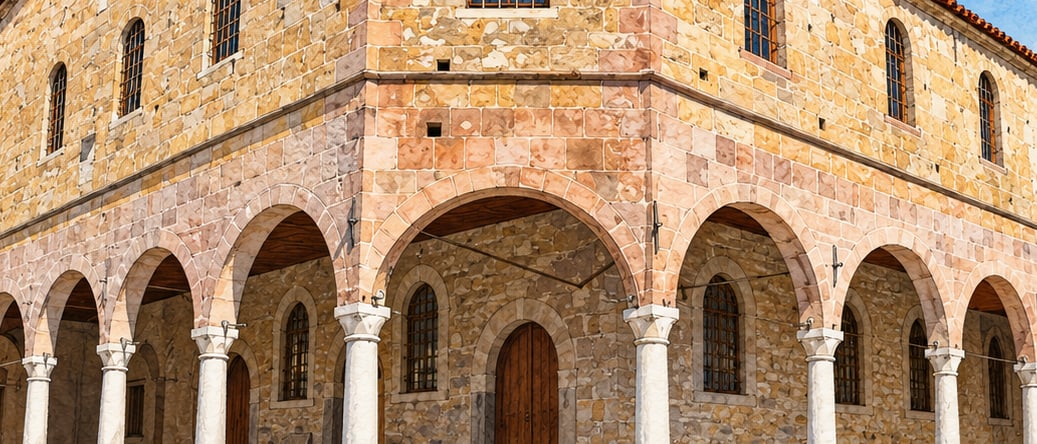 Taksiyarhis Memorial Museum çizimi, Balıkesir