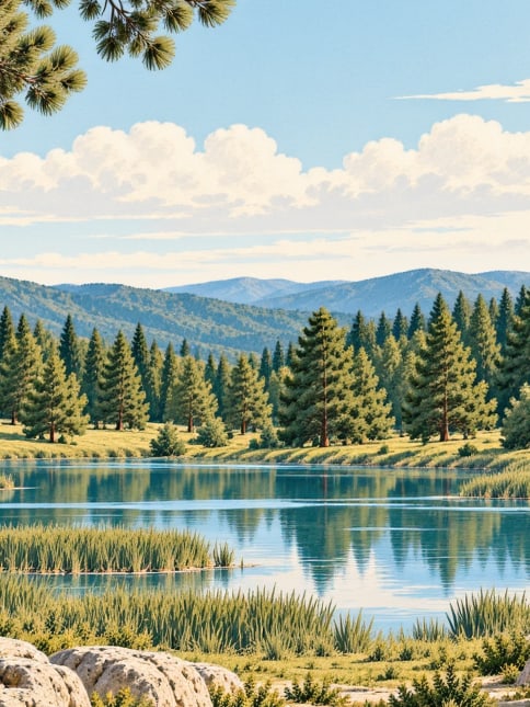 Zeichnung: Naturpark Talat Göktepe, Mersin