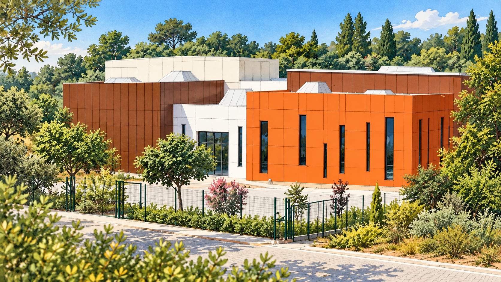 Thales Mathematics Museum çizimi, Aydın
