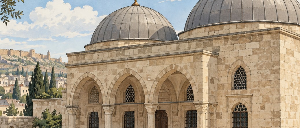 Talha and Zübeyr Tomb çizimi, Kilis
