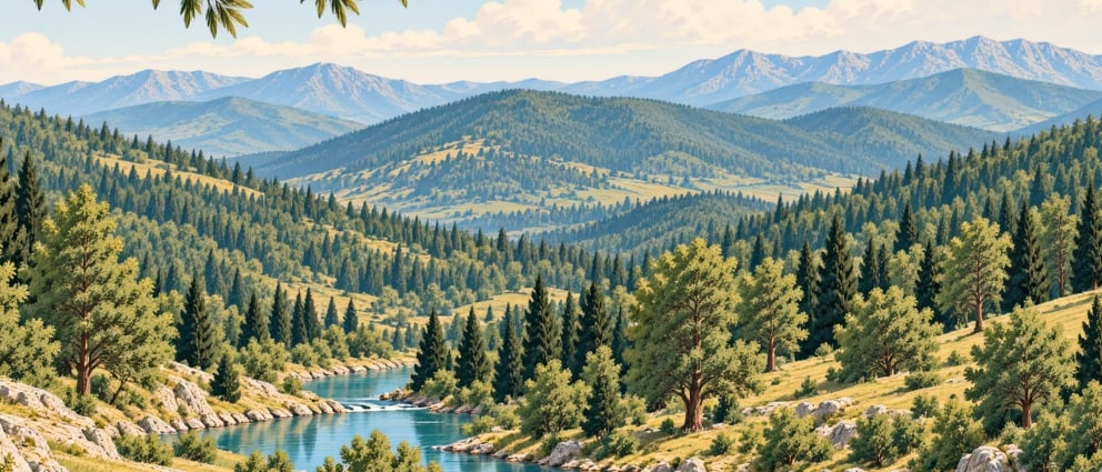 Tanay Nature Park çizimi, İzmir