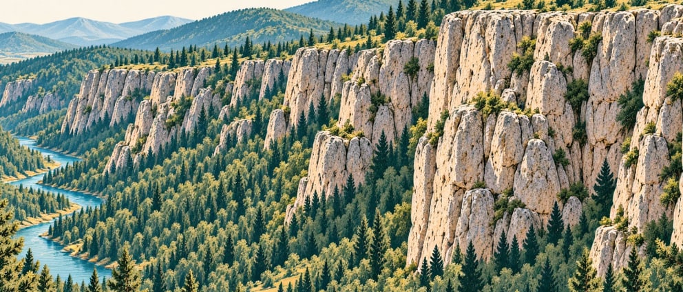 Taraklı Tuzla Canyon çizimi, Sakarya