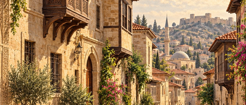 Historical Akcurun Street çizimi, Kilis